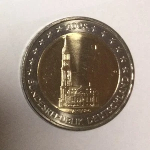 2 euro Gedenkmünze 2008 Deutschland Hamburg „F“ Stempelglanz - Bild 1 von 1