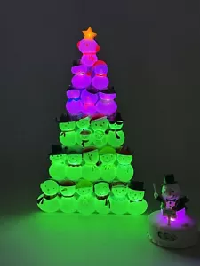 Hallmark CONCERT SNOWMEN Christmas SEE VIDEO Complete w Conductor - PLZ READ - Picture 1 of 21