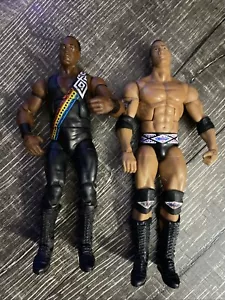 WWE Elite Flashback Nation of Domination Modellino The Rock e Farooq 2 Pac - Foto 1 di 4