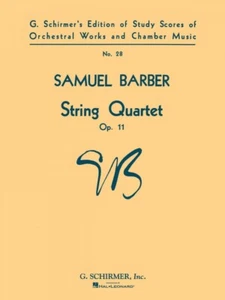 Barber String Quartet Op 11 Study Score No. 28 Study Score NEW 050338950 - Picture 1 of 1