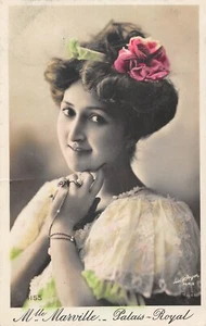 CPA CELEBRITE MARVILLE PALAIS ROYAL /ARTISTE DE CABARET /FEMME 1900 /ART NOUVEAU - Imagen 1 de 1