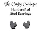 Simple Black Squirrel Stud Pair Unisex/Men's/Woman's Earrings (3 Variations)