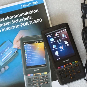 PDA MIT WIN MOBILE CASIO IT-800 IT-800RGC-65D ESCÁNER CAM GSM TELÉFONO GPS UMTS - Imagen 1 de 12