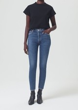 Agolde Nico High Rise Slim Fit Button Fly Jeans In Cycle Color| Size 28