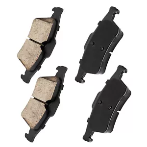 Rear Ceramic Brake Pad Kit for Ford Focus Escape Transit Connect Mazda 3 2L US - Picture 1 of 6