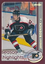 2002-03 O-Pee-Chee Gold Foil #314 JEREMY ROENICK - Philadelphia Flyers