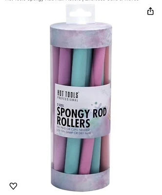 Hot Tools SPONGY ROD ROLLERS-Curl While You Sleep-6pks Of 16 Total Of  96 Roller - Image 1 of 4