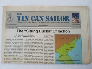 The TIN CAN SAILOR Newspaper 2002 Vol 26 No. 2 THE SITTING DUCKS OF INCHON - Picture 1 of 24