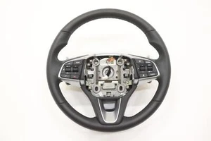 2017- 2020 GENESIS G80 LEATHER STEERING WHEEL W/ SWITCH BUTTON OEM 56110B1AQ0RRY - Picture 1 of 12