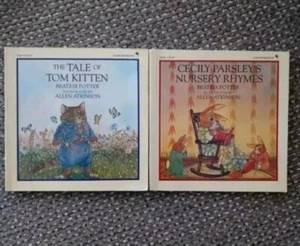 📚2-PACK BUNDLE📚 Cecily Parsley's Nursery Rhymes (Peter Rabbit) Beatrix Potter - Picture 1 of 3