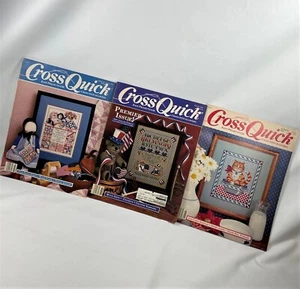 Cross Quick Pattern Booklets Lot of 3 Feb-May 1989 and Premier issue. - Picture 1 of 12