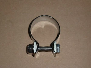 Moto Guzzi Ducati Laverda Muffler Exhaust Clamp 750 850 900 1000 38mm 1 1/2" ID - Picture 1 of 1
