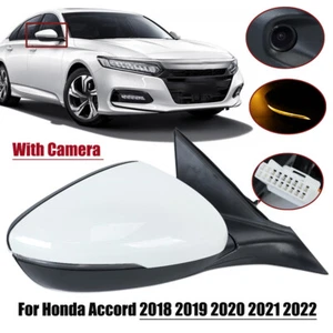 Side Mirror For 2018 19-2022 Honda Accord Right W/Camera Heated Power Fold 13Pin - Bild 1 von 16