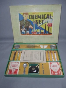 N761 JEU CHIMIE CHEMICAL SET CHEMISTRY SET BGL GAME - Imagen 1 de 12
