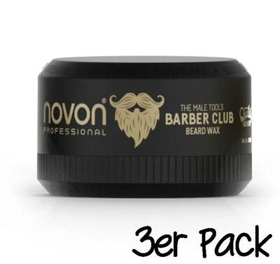 159,67€/1 L 3x Novon Professional Beard Wax Bartstyling 50 ml