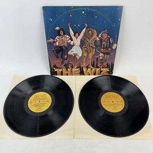 The Wiz 1978 Original Soundtrack 2x 12” Vinyl Double LP Records With Inserts - Picture 1 of 17