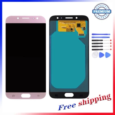 OLED For Samsung Galaxy J7 Pro 2017 J730G J730GM LCD Touch Screen Digitizer Pink - Image 1 of 3