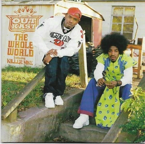 OUTKAST featuring KILLER MIKE -The Whole World- Import 2 track CD Single - Picture 1 of 2