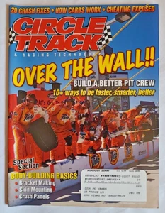 Circle Track Racing Technology Magazine August 2000 Body Building Basics - Picture 1 of 7