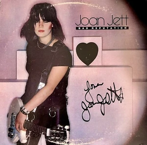 Joan Jett "Bad Reputation" Vinyl - Autographed/Signed - Picture 1 of 4