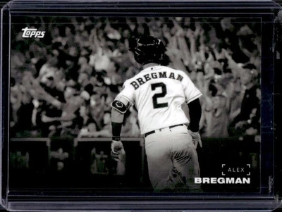 2019 Topps On-Demand Black and White Alex Bregman #26 Astros - Image 1 of 2