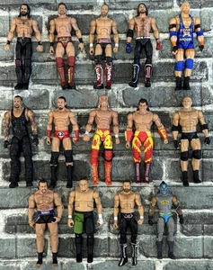 WWE Elite Sammlung Serie lose Konvolut 14 Figuren Hogan Rollins Undertaker Rey - Bild 1 von 9
