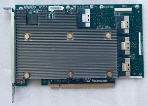 Microchip HBA Ultra 1200P-32i Adapter 32-Ports 24G SAS/SATA/NVMe PCIe Gen4 x16 - Picture 1 of 5