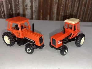 Vintage ERTL Allis Chalmers 7045 & 8070 1:64 Diecast Farm Tractor Lot - Picture 1 of 11