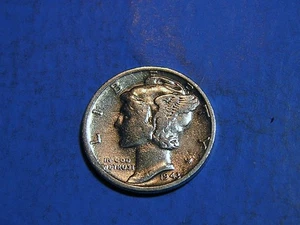 1943  D  Mercury Dime - Picture 1 of 2