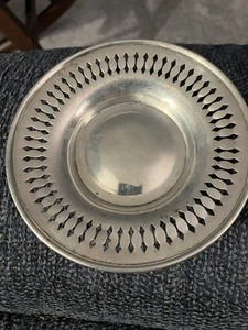 "Plato de caramelo de plata de ley de 5"" 33,4 gramos" - Imagen 1 de 6