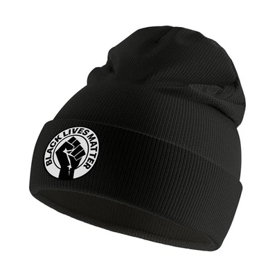 Black Lives Matter Winter Beanie Hats for Men Women Warm Cozy Knitted Hat - Image 1 of 4