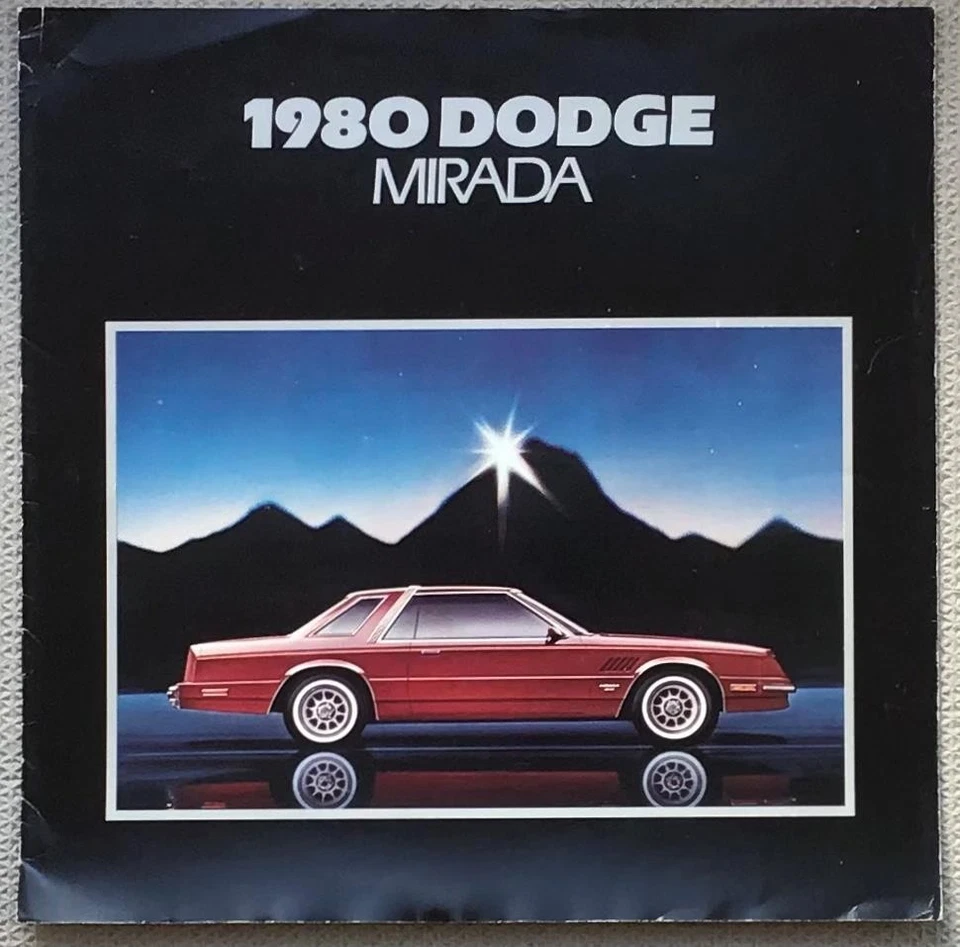 Брошюра по продажам автомобилей DODGE MIRADA LF США 1980 NO81-307-0013 8/79 (700 М) - Изображение 1 из 3