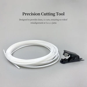 PTEF High Temperature Tube PTFE White Anti-corrosive PTFE Tube Parts - Picture 1 of 7