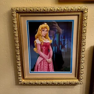 ROYAL ROOMS PORT ORLEANS RESORT Original Disney Prop ~ Aurora Art - Picture 1 of 2