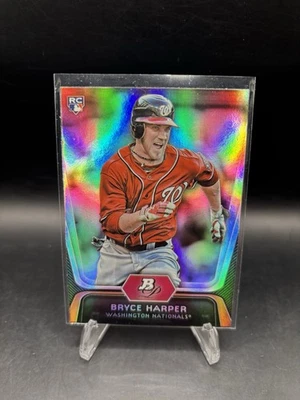 Bowman Platinum Bryce Harper RC 2012 novato #56 Nationals Foto 1 de 2