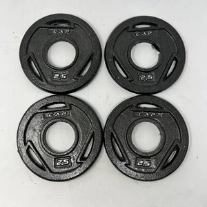 Set of (4) - 2.5 Lb. CAP 2" Hole Olympic Grip Plates 10 Lbs Total - Picture 1 of 2