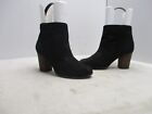 Cole Haan Black Leather Zip High Heel Ankle Boots Womens Size 5 B Style D38775