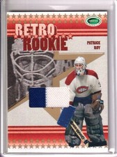 2003-04 Parkhurst Rookie Retro Rookies Gold #RR4 Patrick Roy JERSEY /10* - HABS
