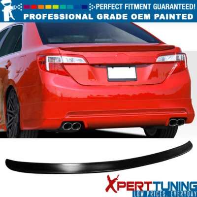 Fits 12-14 Toyota Camry OE Style Painted Trunk Spoiler - Painted Color Foto 1 de 4