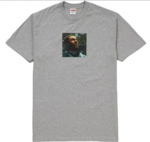 MAGLIETTA SUPREME MARVIN GAYE - GRANDE - GRIGIA - FW18 - WHAT'S GOING ON T-SHIRT - Foto 1 di 4