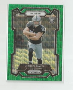 2023 Panini Prizm MICHAEL MAYER Green Wave - Picture 1 of 1