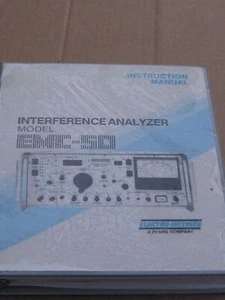Penril Electro-Metrics Interference Analyzer Model  EMC-50 Instruction Manual - Picture 1 of 3