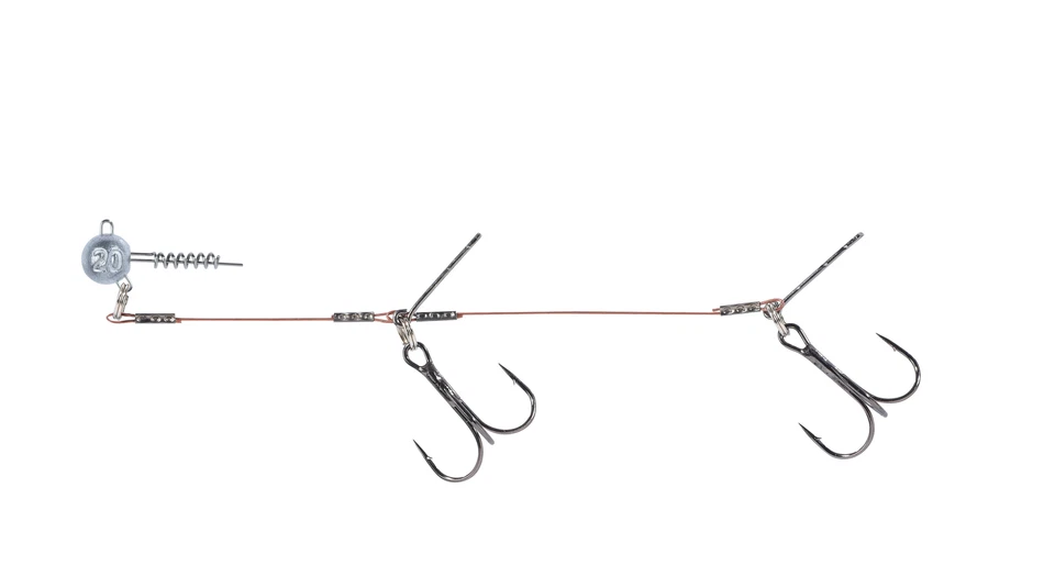 Balzer Gummifisch Shad System mit Screw Jighead 9cm 5g 10g 15g 20g Gr.1 14-20cm - Bild 1 von 1