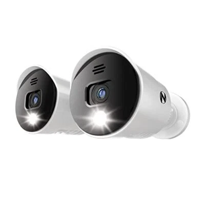 Night Owl Wired 1080p HD Indoor/Outdoor Add On Spotlight Cameras with Preset ... - Image 1 of 4