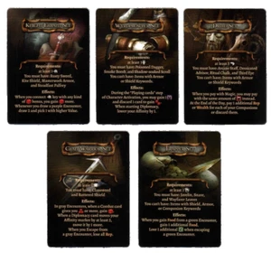 Juego de tarjetas promocionales de artículos del grial contaminado de Awaken Realms - Imagen 1 de 2