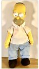 Vintage 1990 Homer Simpson Plush Doll 11" 20th Century Fox Matt Groening Toy
