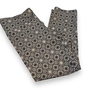 Free People Movement Cropped Trainingshose Gr. XS schwarz weiß Bursts Capri  - Bild 1 von 6