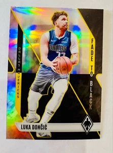 Luka Doncic 2023-24 Panini Phoenix Fade to Black Insert Silver Holo - Bild 1 von 1