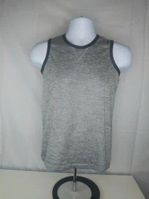Camiseta sin mangas Reebok para niños talla 14 16 L grande gris sin mangas Foto 1 de 4