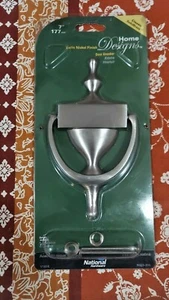 Door Knocker National Gallery Pewter Finish V1914 N325-316 NEW 7" - Picture 1 of 2